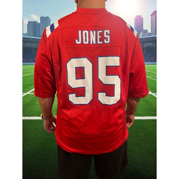 Nike Other - XXL Nike NFL Players CHANDLER JONES No 95 NEW ENGLAND PATRIOTS Football Jersey